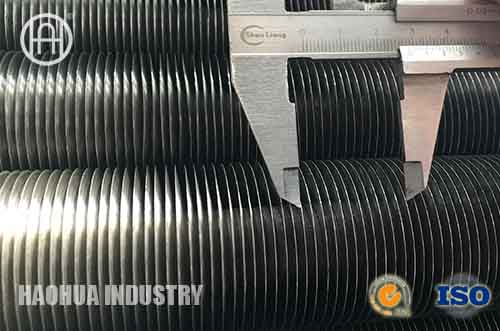 ASTM A179 embedded Finned Tube Steel Heat exchanger